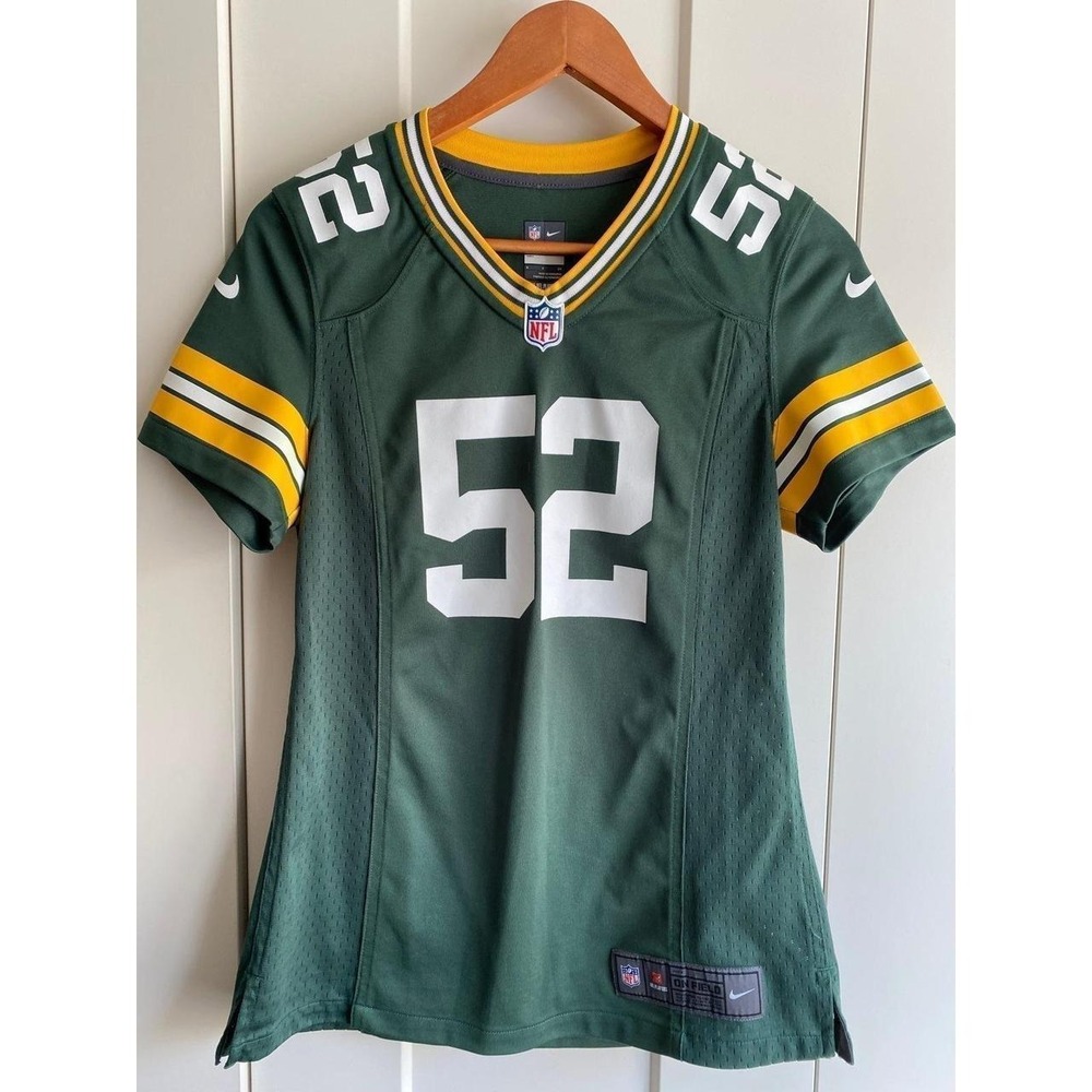 NFL Matthews 52 Green Bay Packers On Track Jersey Small Shirt Sewn Football